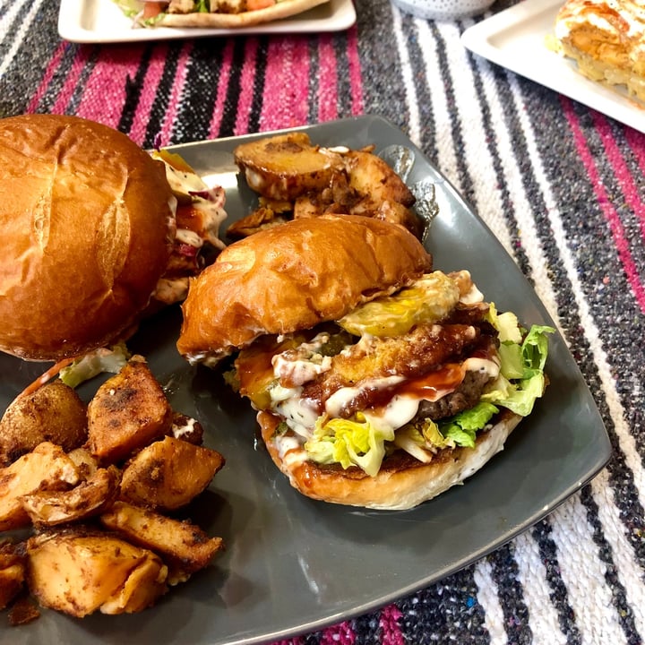 review photo of Vegout Bethlehem Barbecue Ranch Burger shared by @alexanicole on 26 May 2021 - review