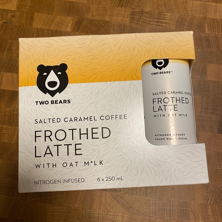 photo of Two Bears Salted Caramel Coffee Frothed Latte shared by @kturcotte on  16 Sep 2020 - review