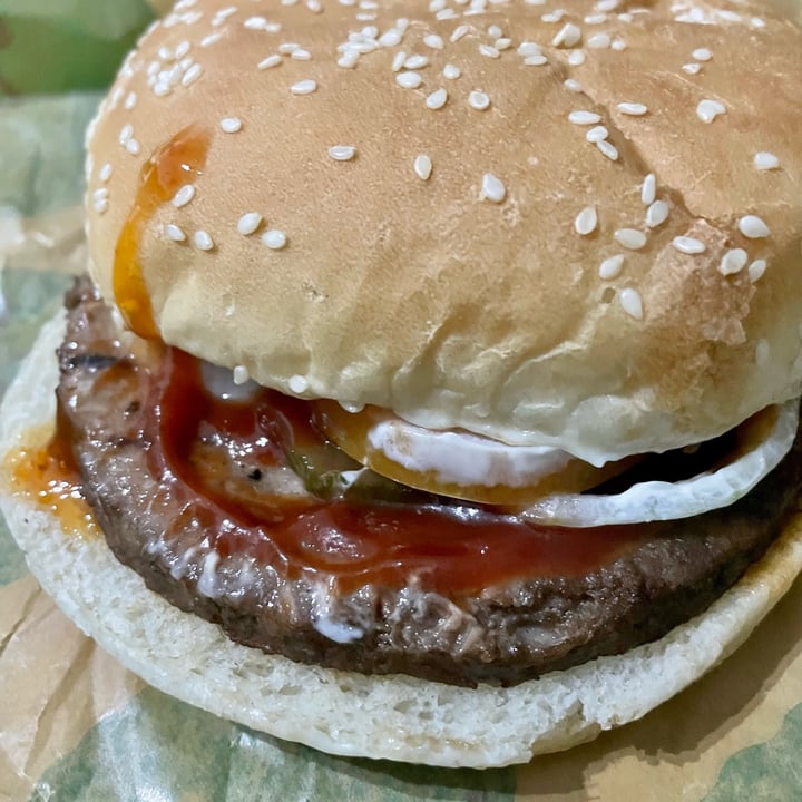 photo of Burger King - Yishun Town Square Plant-based Whopper shared by @wjynn on  22 Jun 2022 - review
