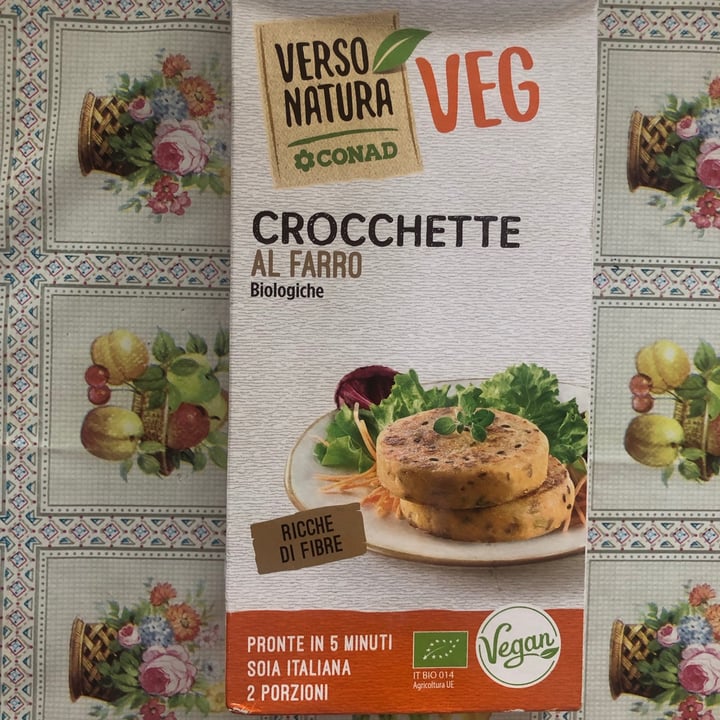 photo of Verso Natura Conad Veg Crocchette Al Farro shared by @studentessacarriera on  27 Jul 2021 - review