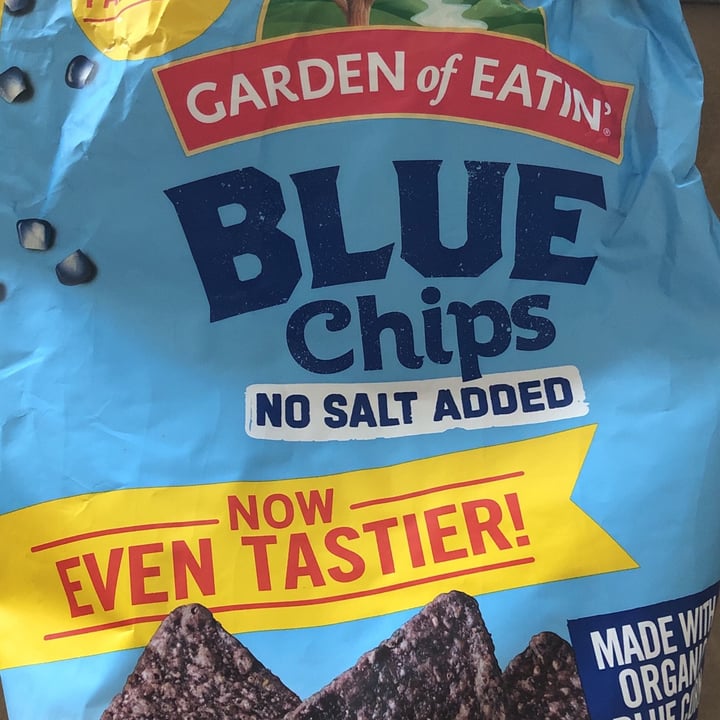 photo of Garden of Eatin' Blue Chips shared by @justaveg on  09 Sep 2022 - review
