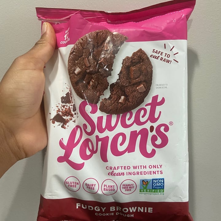 photo of Sweet Loren's Fudgy Brownie Cookie Dough shared by @perfectlyplantbased on  22 May 2021 - review