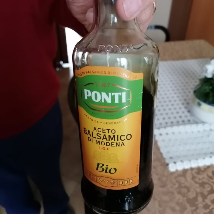 photo of Ponti Aceto balsamico bio shared by @cinziafrigerio on  13 Mar 2022 - review