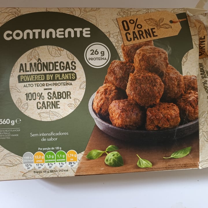 review photo of Continente Almôndegas powered by plants shared by @analisboa on 21 Apr 2022 - review