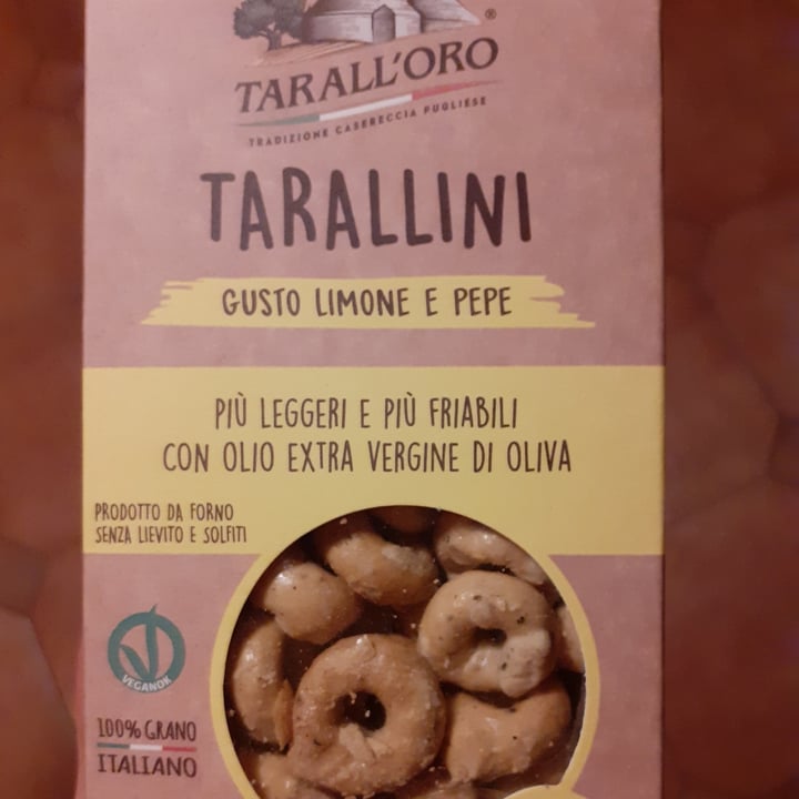 photo of Tarall'oro Taralli gusto limone e pepe shared by @arip30 on  28 Dec 2022 - review