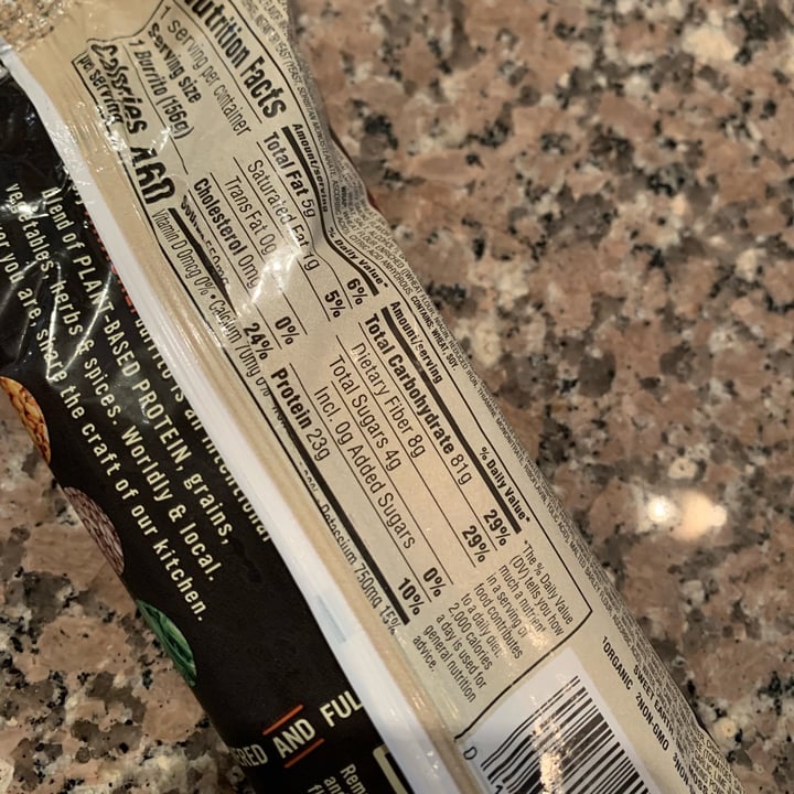 review photo of Sweet Earth Anasazi Burrito shared by @drichi on 09 May 2022 - review
