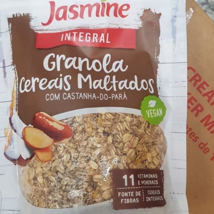 review photo of Jasmine Granola de Cereais Maltados com Castanha do Pará shared by @sandrinha on 14 May 2022 - review