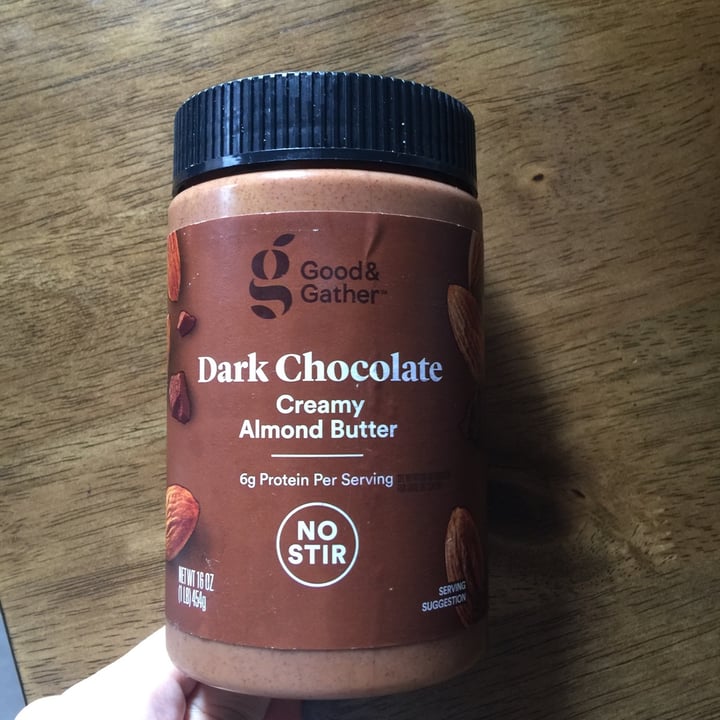 photo of Good & Gather Dark Chocolate Creamy Almond Butter shared by @emmc1 on  19 Aug 2021 - review