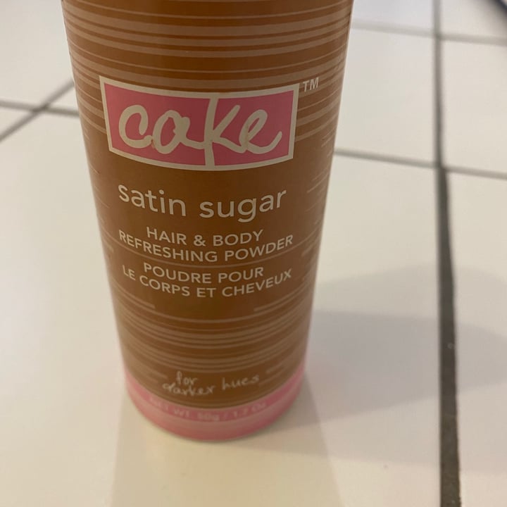 review photo of Cake Beauty Satin sugar hair and body refreshing powder shared by @janicenn88 on 14 Jun 2021 - review