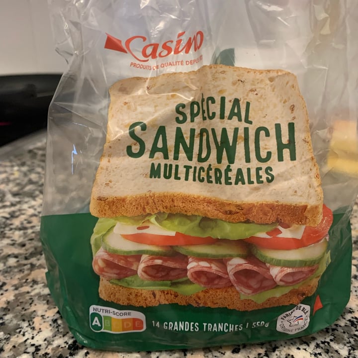 photo of Casino special sandwich multicereales shared by @alessiaborsa03 on  29 Aug 2022 - review