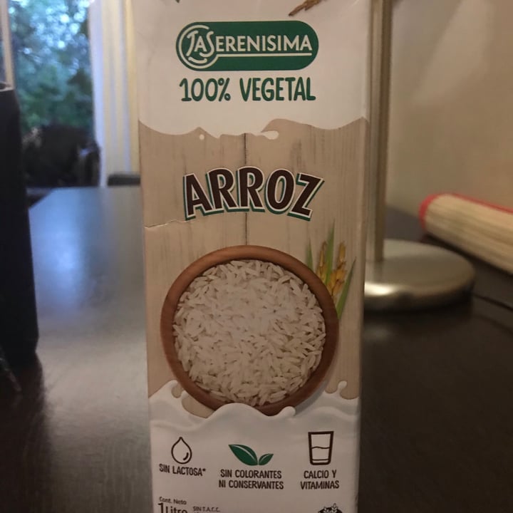 review photo of La Serenísima Leche de Arroz Vegetal shared by @gingerveg on 05 May 2021 - review