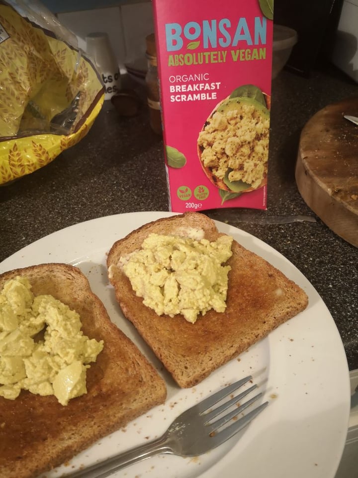 photo of Bonsan Organic Breakfast Scramble shared by @kikideestruction on  24 Feb 2020 - review