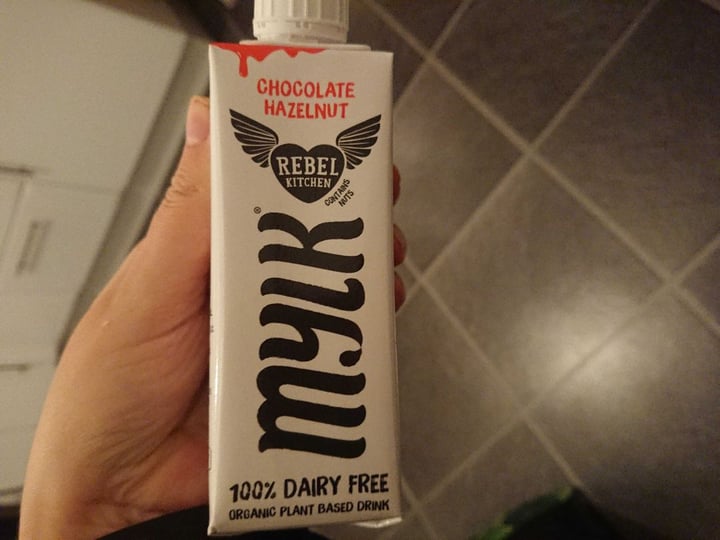 photo of Rebel Kitchen Chocolate Hazelnut Mylk shared by @jb on  12 Dec 2019 - review