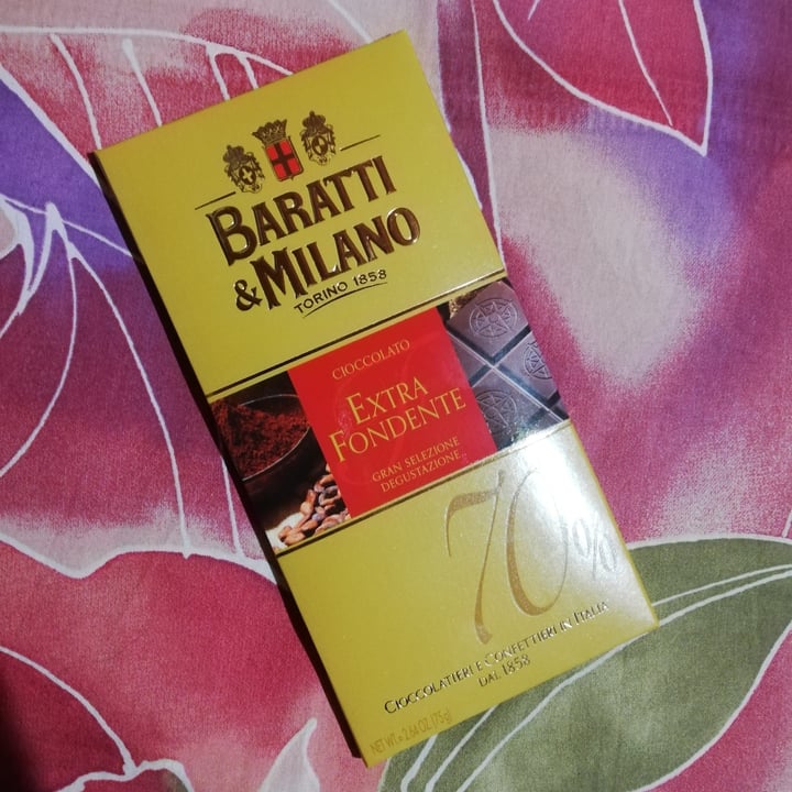 photo of Baratti & Milano Cioccolato Extra Fondente 70% shared by @ggiadap on  03 May 2022 - review