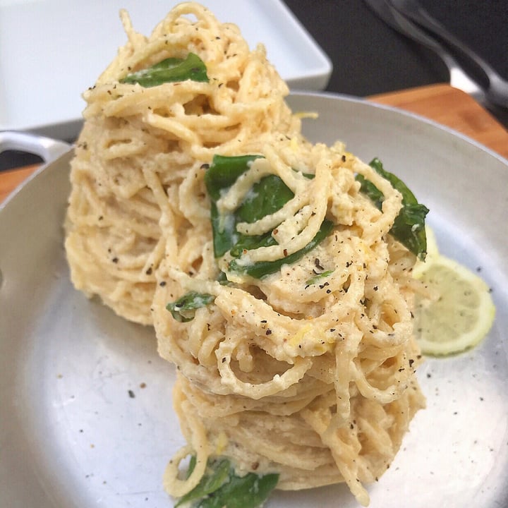 photo of Vaca Ateliê Culinário Spaghetti de Limão Siciliano e Espinafre shared by @natmoraesrocha on  03 Jul 2019 - review