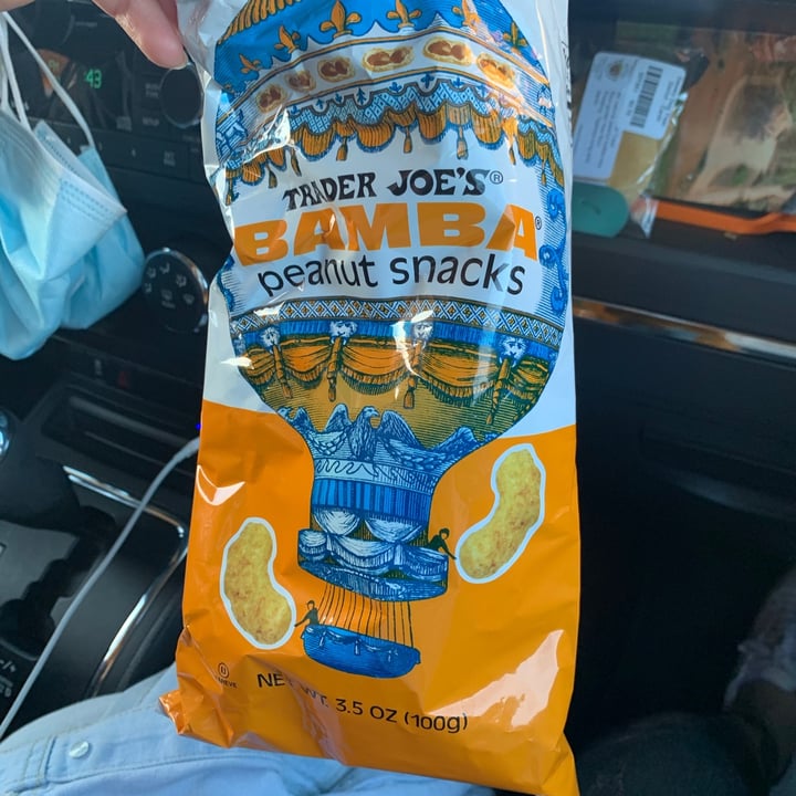 photo of Trader Joe's Bamba Peanut snack shared by @xtineexplores on  04 May 2021 - review