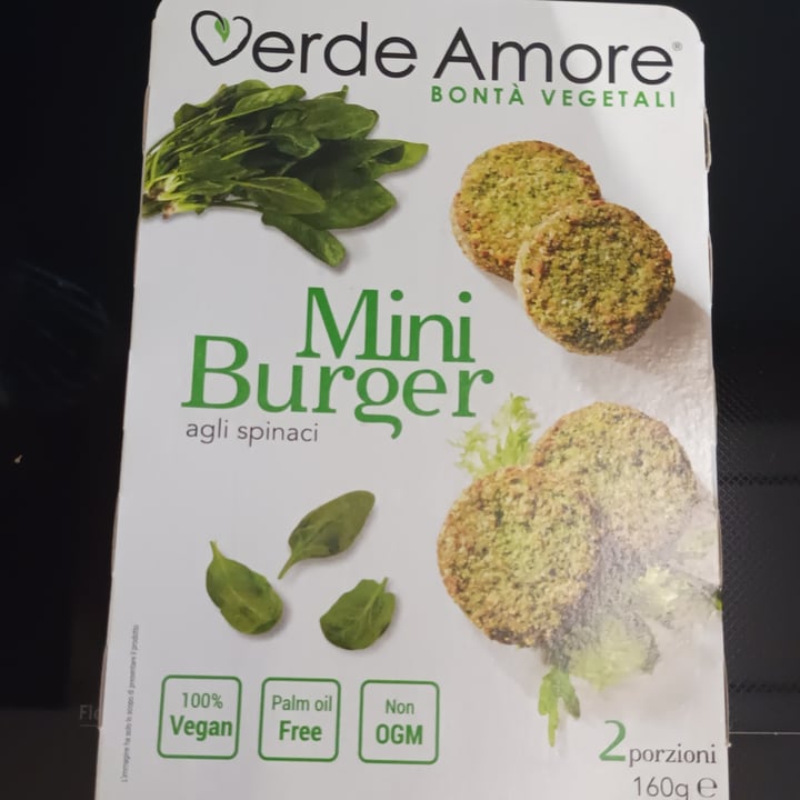 photo of Verde Amore Mini Burger Agli Spinaci shared by @chetorda on  20 Nov 2022 - review