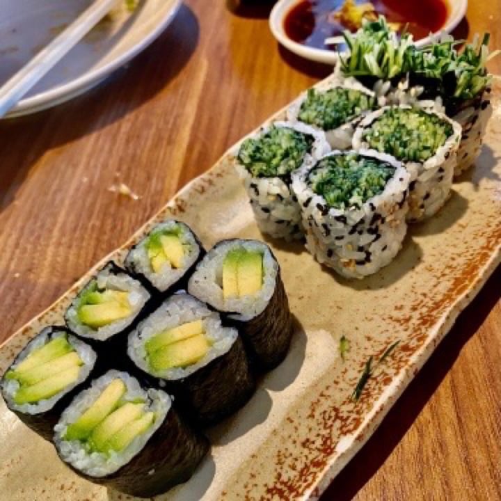 photo of Zuma Vegetarian Sushi Rolls shared by @coconutandwhat on  21 Jun 2020 - review