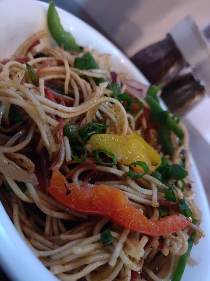 photo of The Dream House Café & Restro Chilly Garlic Noodles shared by @utkarshgupta on  13 Feb 2020 - review