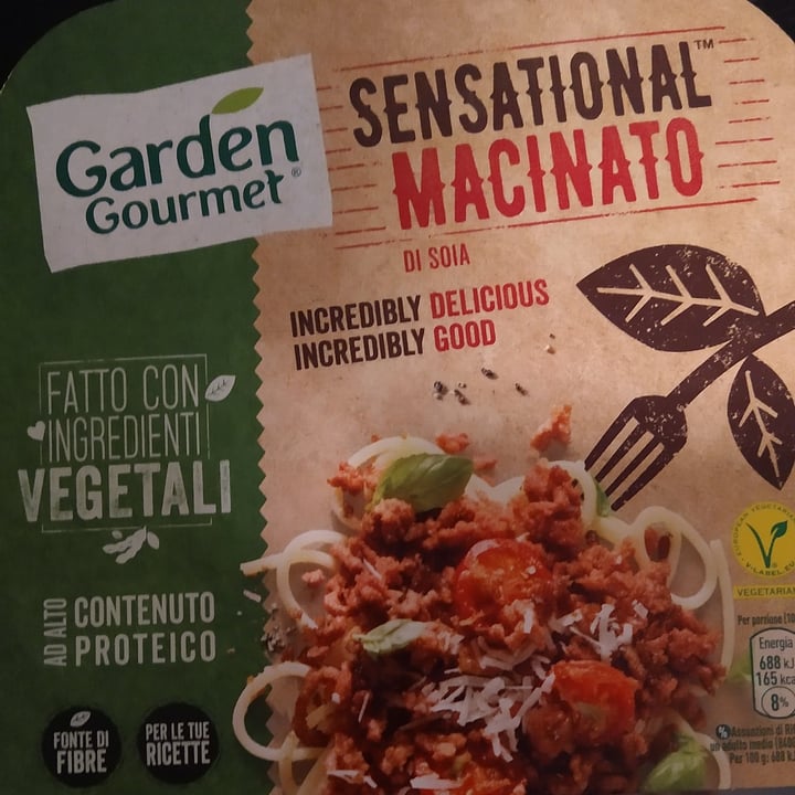 photo of Garden Gourmet Sensational Macinato shared by @cucinadeglierbivori- on  13 Apr 2022 - review