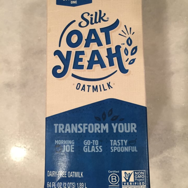 photo of Silk Oat Yeah Oatmilk The Vanilla One shared by @momgraz on  20 May 2020 - review