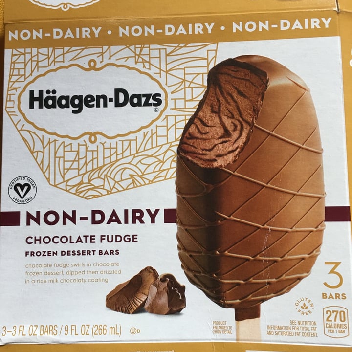 photo of Häagen-Dazs Chocolate Fudge Bars shared by @timisha on  17 Apr 2021 - review