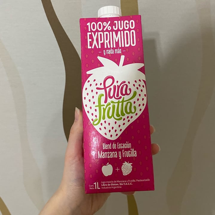 review photo of Pura frutta Blend de estaciĂłn. Manzana + frutilla shared by @denisezeta on 05 Dec 2021 - review