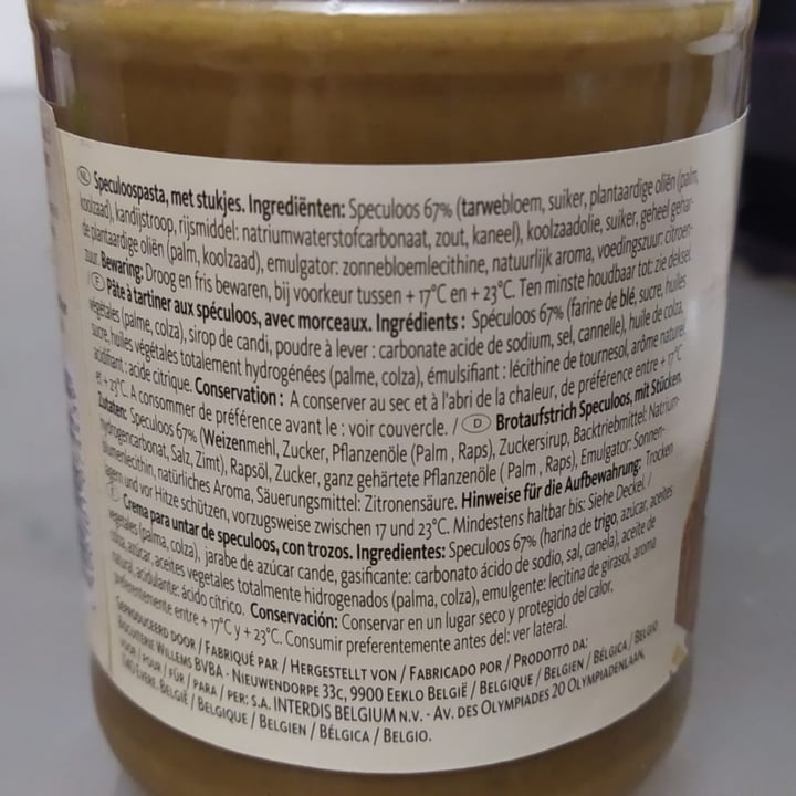 review photo of les belges de belgen Speculoos pasta crunchy shared by @vegan-ana on 15 Jul 2021 - review