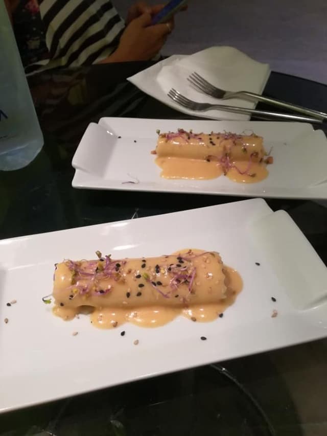 Photo of the dish “Canelón escabetxado”