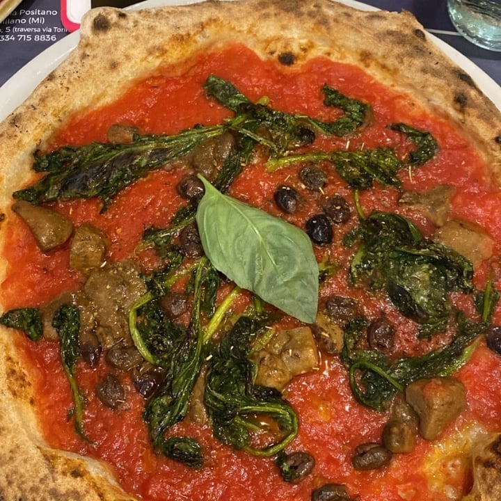 review photo of Pizzeria Positano Milano Minori con porcini e olive shared by @sarabrusoni on 21 Mar 2022 - review