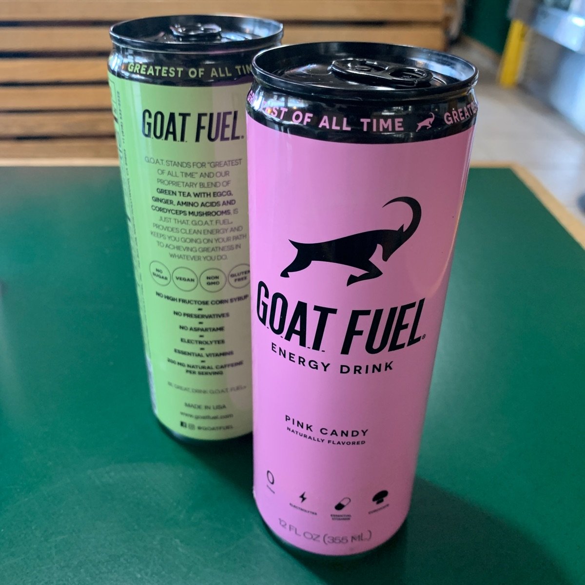 Goat Fuel Pink Candy Energy Drink Reviews abillion