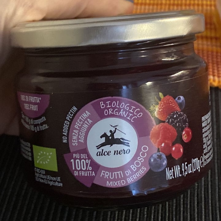 photo of Alce Nero Marmellata Frutti di bosco shared by @khalac on  23 Jan 2022 - review
