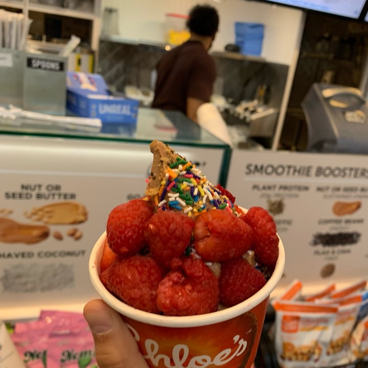 photo of Chloe's Soft Serve Fruit Co. Dark Chocolate Soft Serve shared by @riceball on  22 Apr 2022 - review