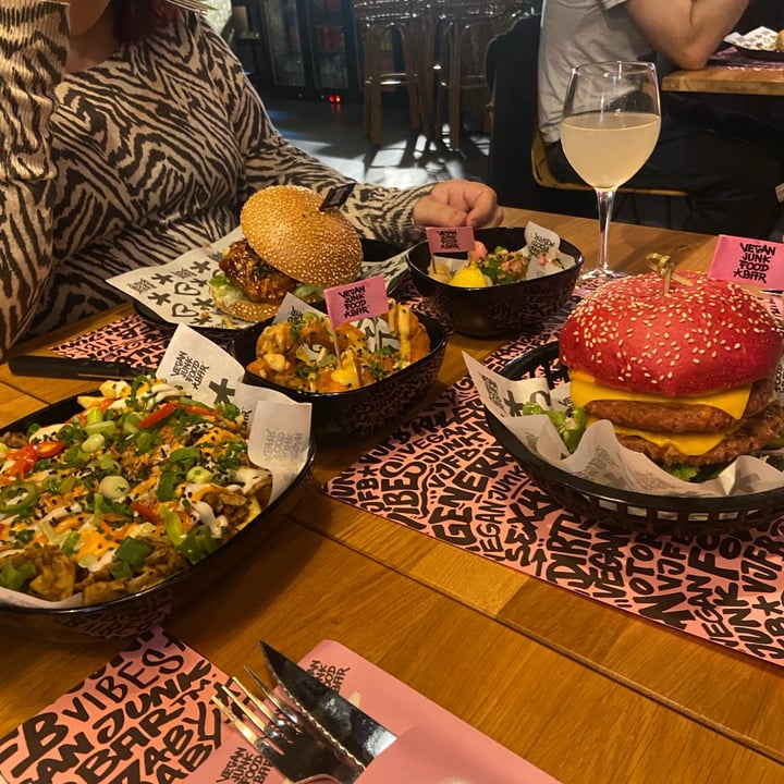 review photo of Vegan Junk Food Bar Heppi ribs burger shared by @theblacksheep on 09 Jan 2022 - review