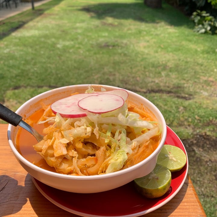 photo of Pulsus Pozole de setas shared by @scarlettvegana on  03 May 2021 - review