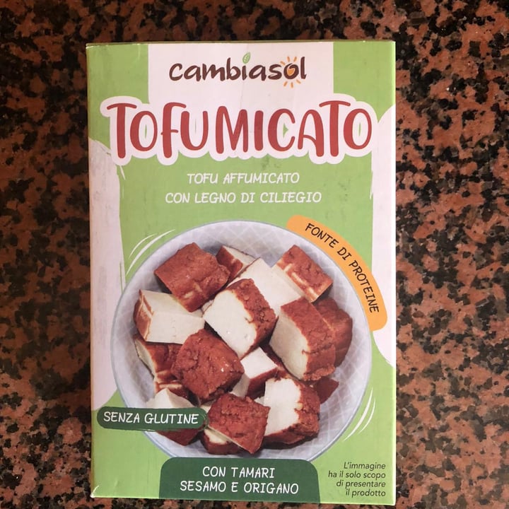 photo of Cambiasol Tofu affumicato shared by @miliz on  30 Dec 2021 - review