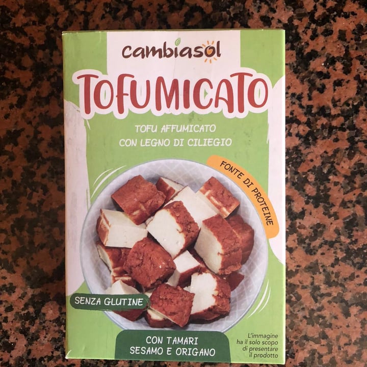 review photo of Cambiasol Tofu affumicato shared by @miliz on 30 Dec 2021 - review