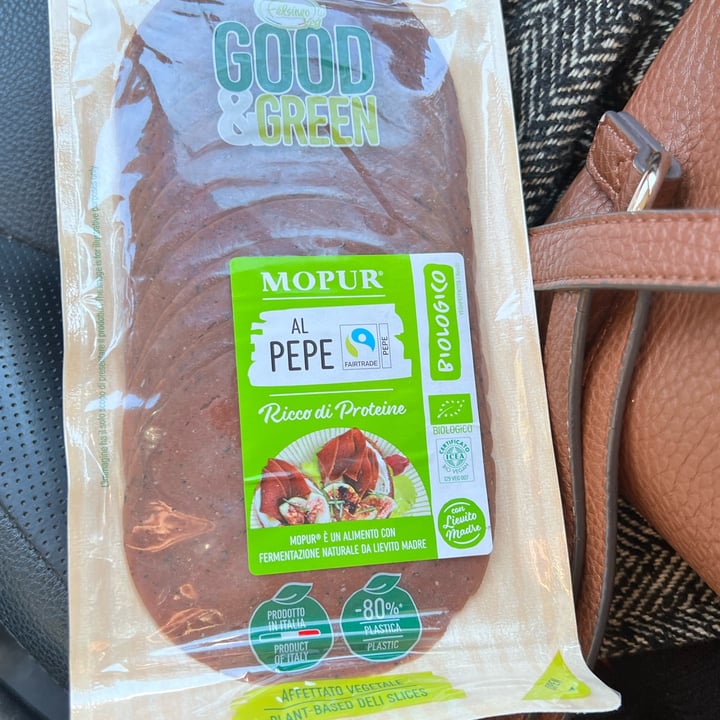 photo of Mopur vegetalfood Mopur al pepe shared by @dasharon on  08 Apr 2022 - review