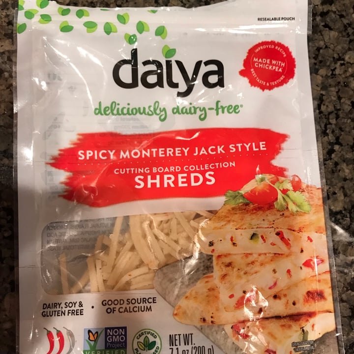 photo of Daiya Spicy Monterey Jack Style Shreds shared by @billysnow on  19 Jan 2022 - review