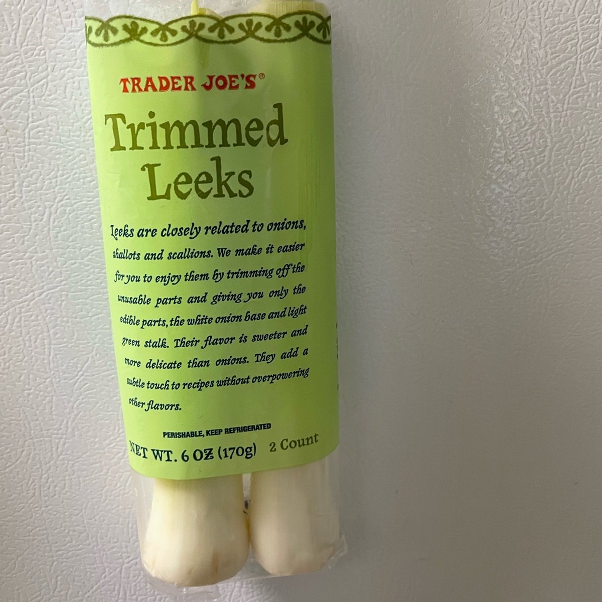Trader Joe's Trimmed Leeks Reviews abillion