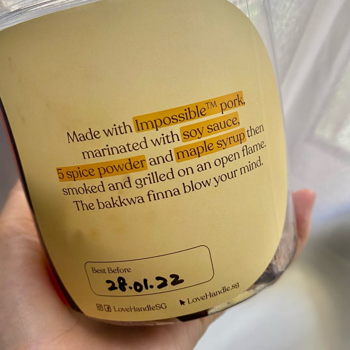 review photo of Love Handle Bakkwafina shared by @summerong on 25 Jan 2022 - review