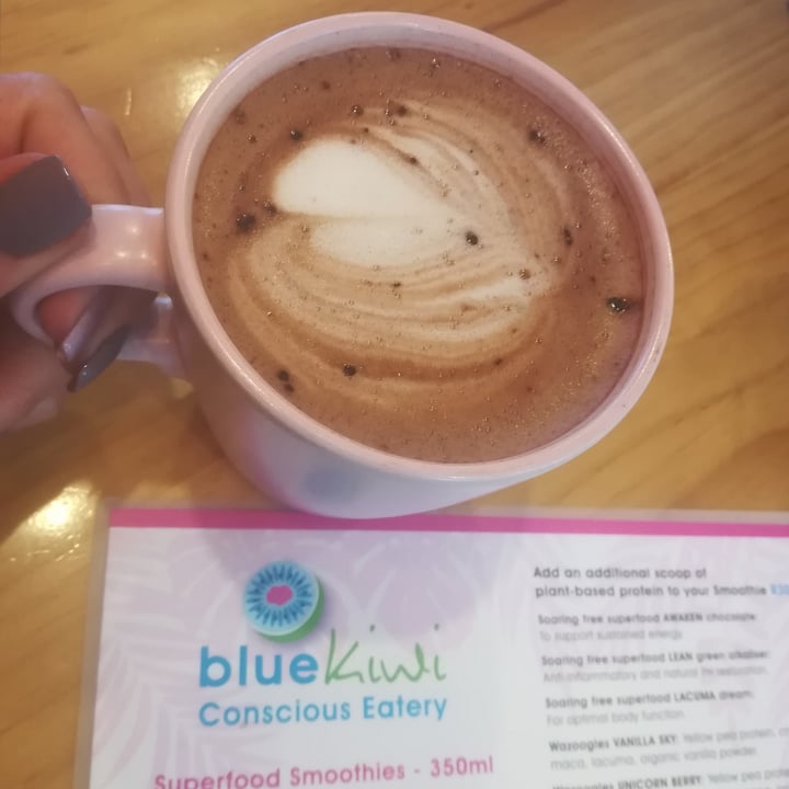 photo of Blue Kiwi Hot Chocolate shared by @lauren741 on  03 Sep 2022 - review