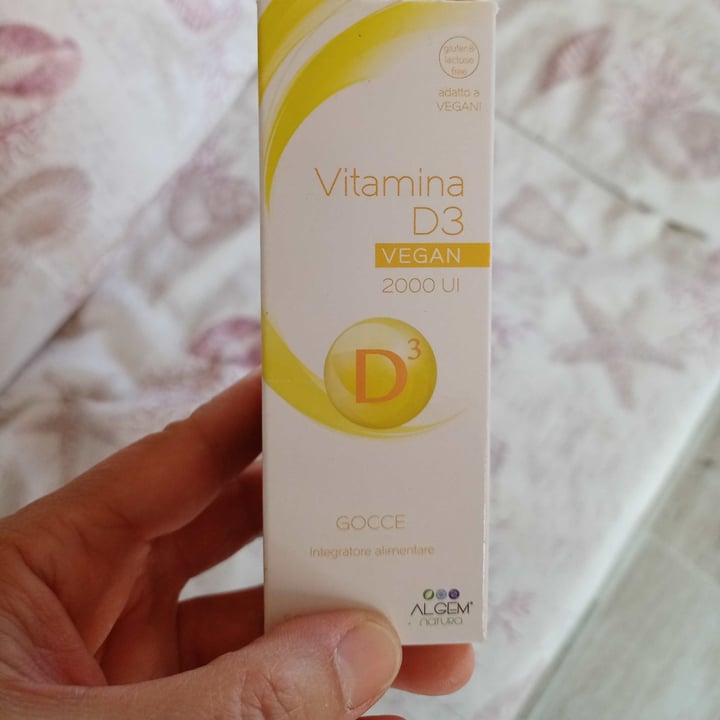 photo of Algem natura Vitamina D3 vegan shared by @fedesipi on  15 Mar 2022 - review