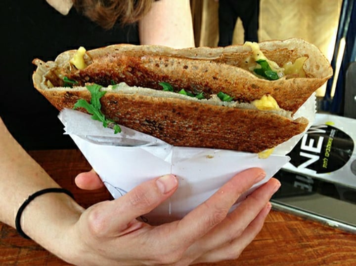 review photo of Bretonne Vegan artichoke crepe shared by @sarahhornik on 06 Sep 2019 - review