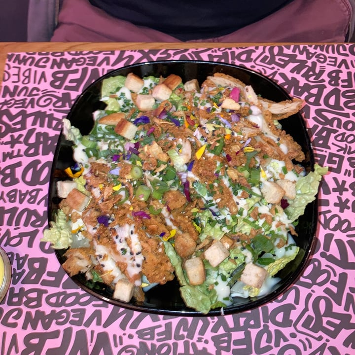 photo of Vegan Junk Food Bar Crunchy Fly Wingz Strips Caesar shared by @chloslo on  17 Feb 2022 - review