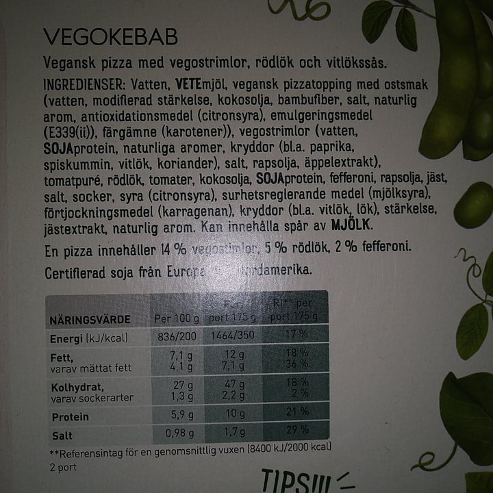 photo of anamma Vegokebab shared by @veganiceland on  15 May 2022 - review