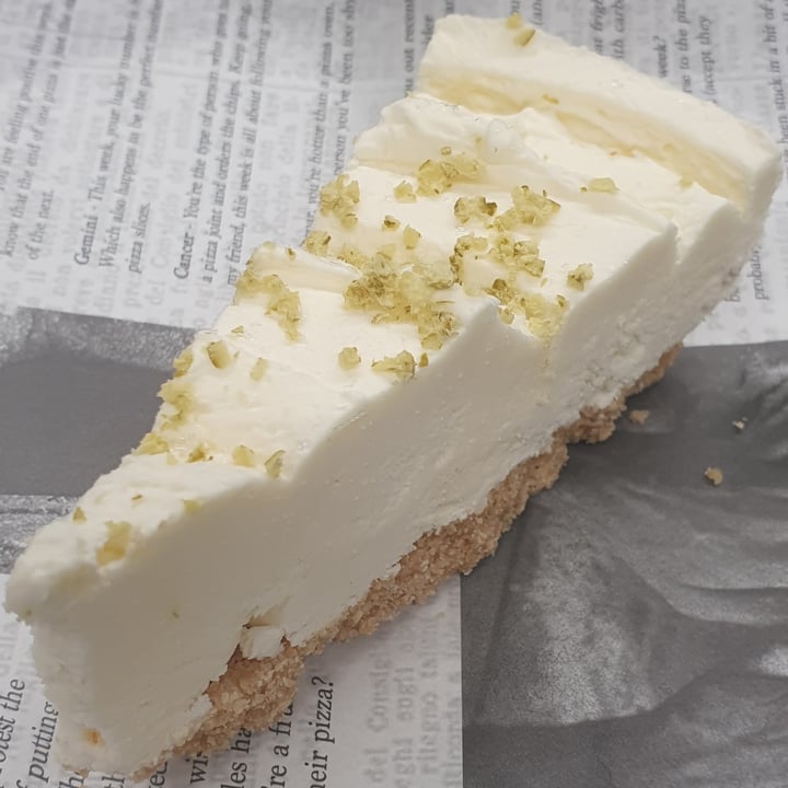 photo of Picky Wops Brick Lane Lemon drizzle cheesecake shared by @veganwop on  29 May 2020 - review