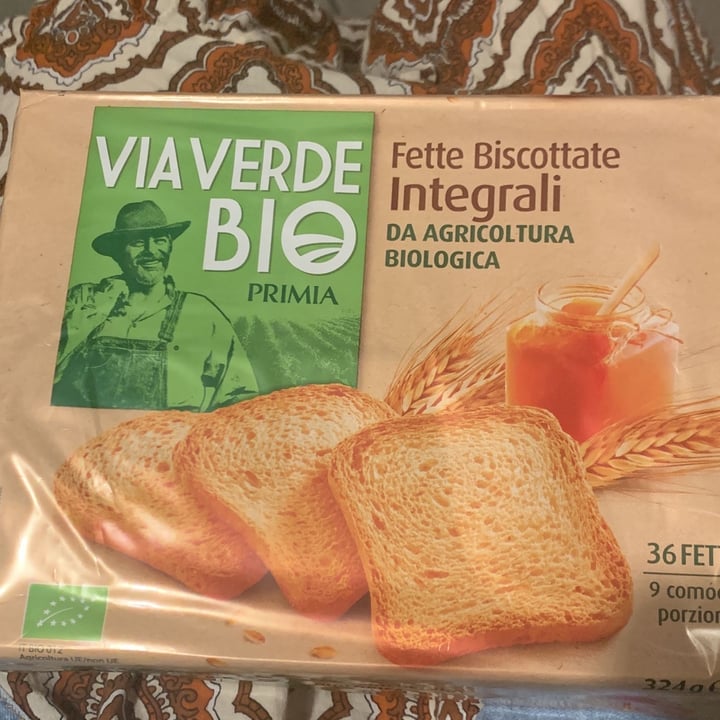 photo of Via Verde Bio Fette biscottate Integrali shared by @marscorti on  12 Sep 2022 - review