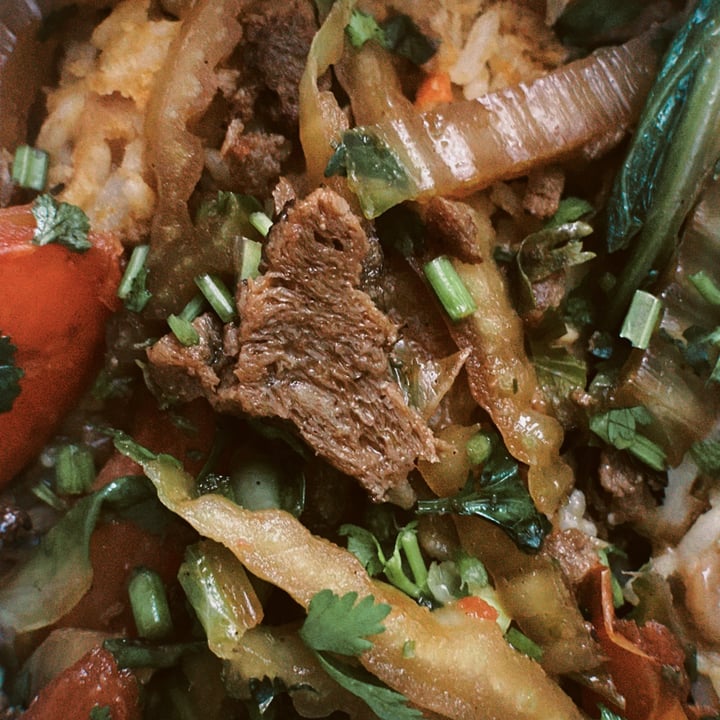 review photo of Noqa vegan Tacu Tacu con Lomito shared by @mennnacat on 15 May 2022 - review