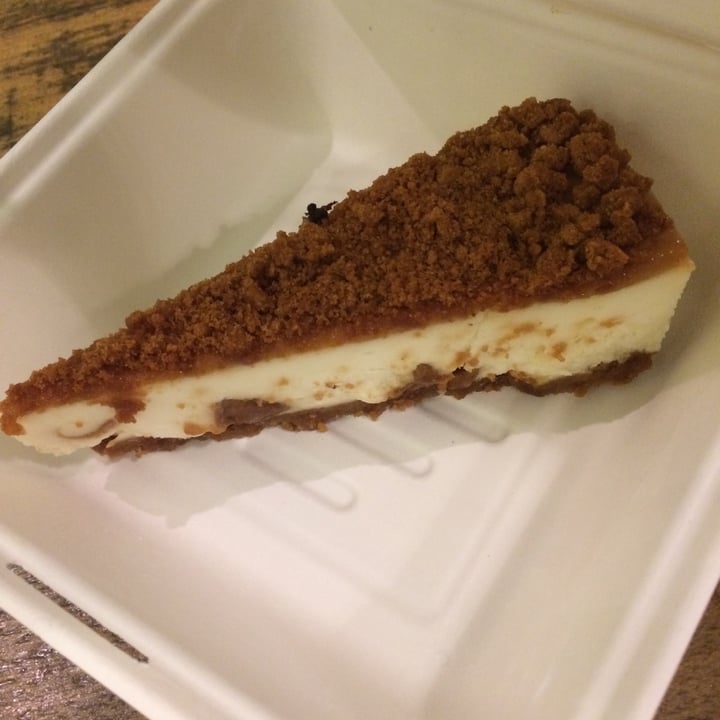 photo of Seeds For The Soul Ltd Biscoff Cheesecake shared by @veganshoulderpads on  09 Dec 2020 - review